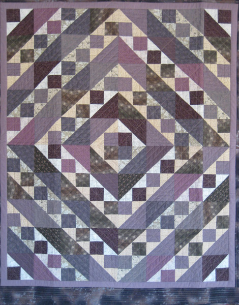 Chocolate Raspberry Good Humor quilt thumbnail